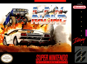 Radical Psycho Machine Racing (USA) box cover front